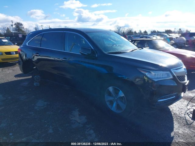 ACURA MDX 2014 5fryd4h27eb049627