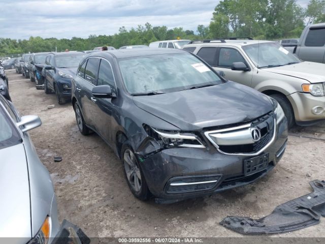 ACURA MDX 2015 5fryd4h27fb023479