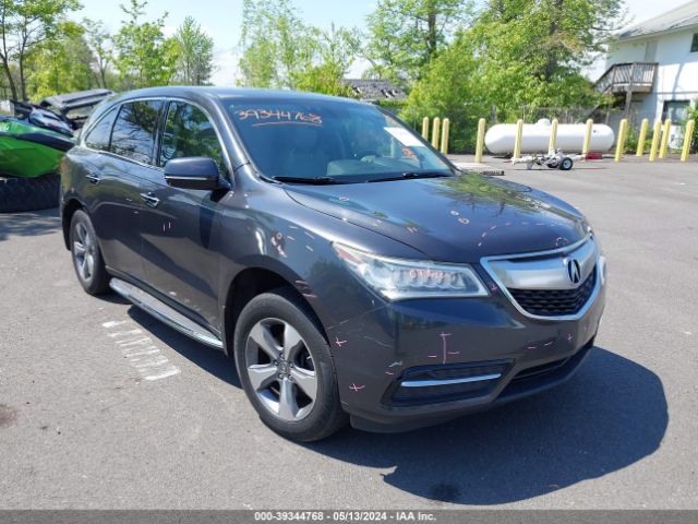 ACURA MDX 2016 5fryd4h27gb016808