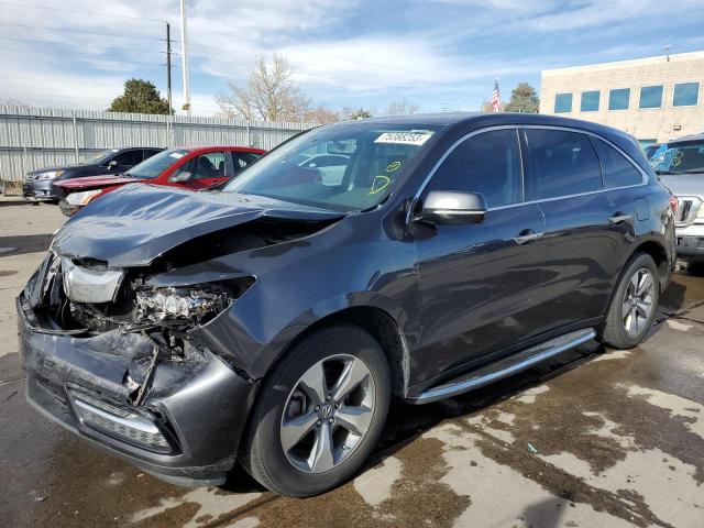 ACURA MDX 2016 5fryd4h27gb057228