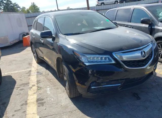 ACURA MDX 2016 5fryd4h27gb061053