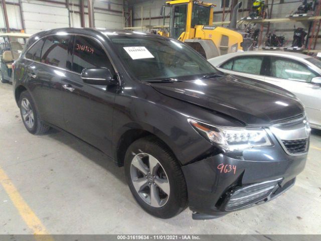 ACURA MDX 2014 5fryd4h28eb006687