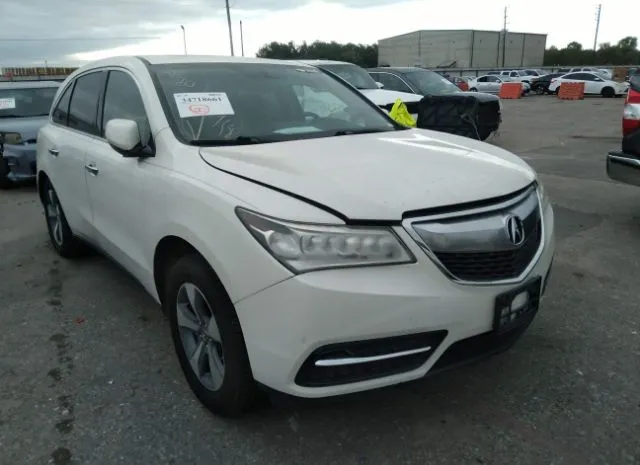 ACURA MDX 2014 5fryd4h28eb016510