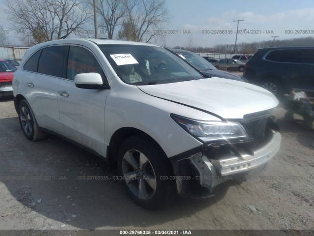 ACURA MDX 2014 5fryd4h28eb018354