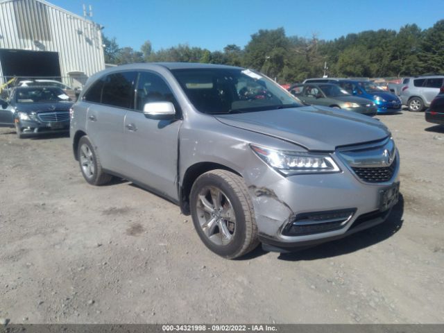 ACURA MDX 2014 5fryd4h28eb022209