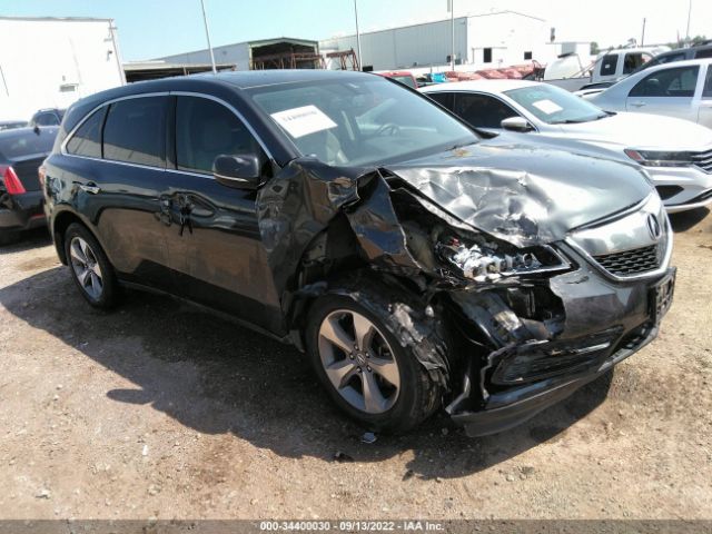 ACURA MDX 2015 5fryd4h28fb017125