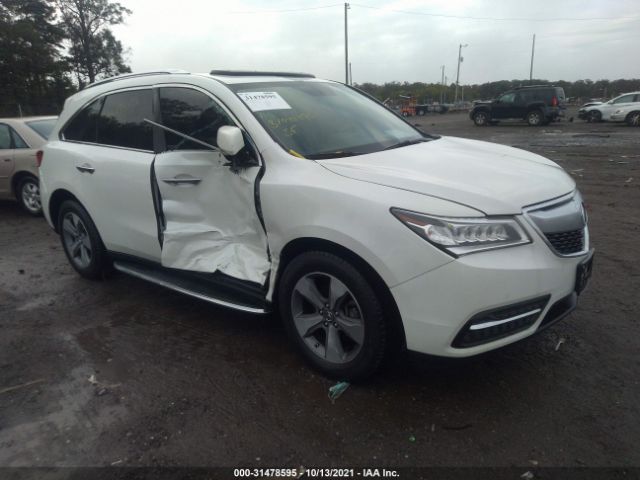 ACURA MDX 2015 5fryd4h28fb018694