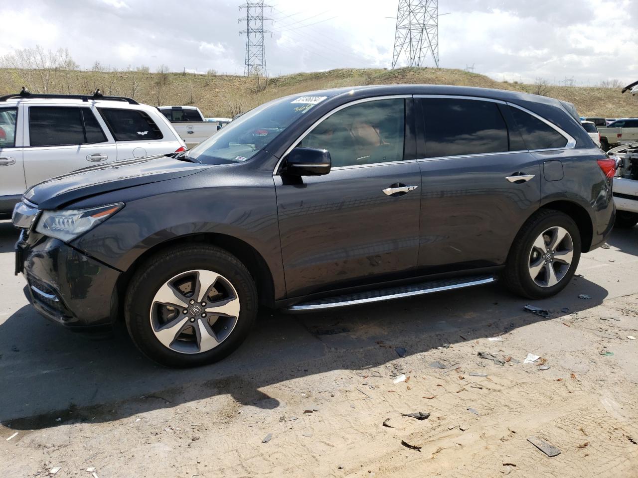 ACURA MDX 2016 5fryd4h28gb049722