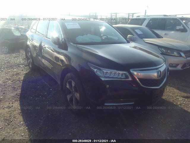 ACURA MDX 2014 5fryd4h29eb003832