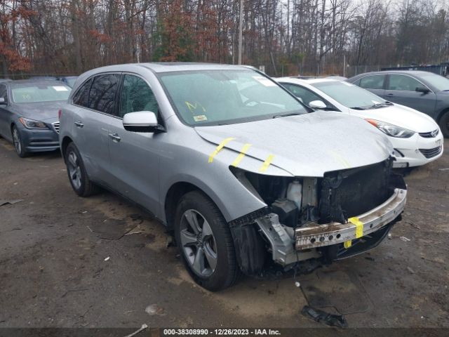 ACURA MDX 2014 5fryd4h29eb026916