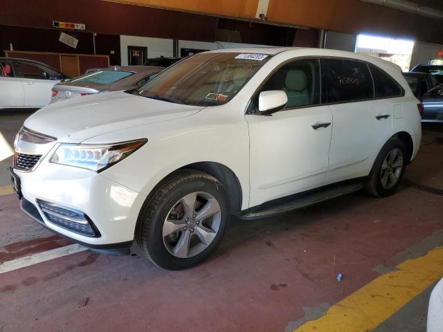 ACURA MDX 2014 5fryd4h29eb032215