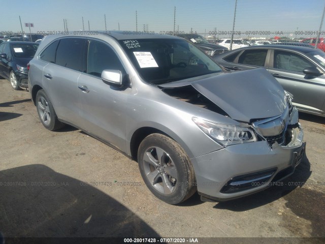 ACURA MDX 2014 5fryd4h29eb034403