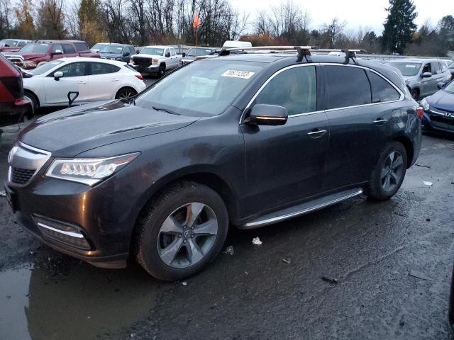 ACURA MDX 2014 5fryd4h29eb049791