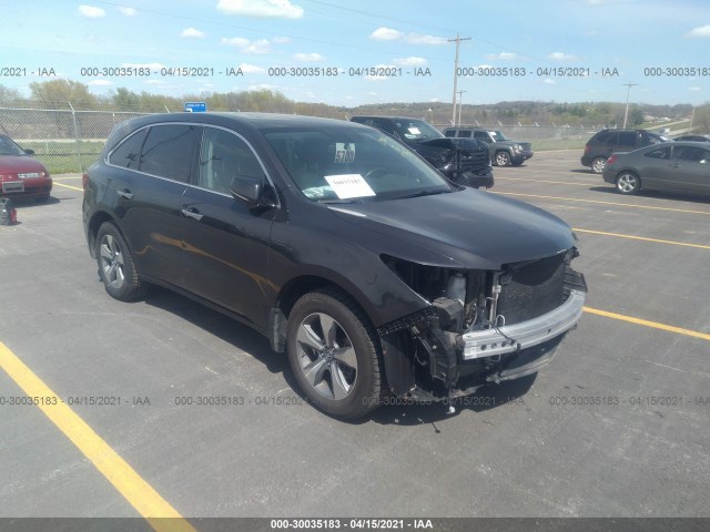 ACURA MDX 2015 5fryd4h29fb008501