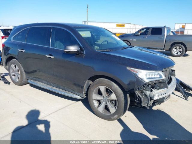 ACURA MDX 2015 5fryd4h29fb019384