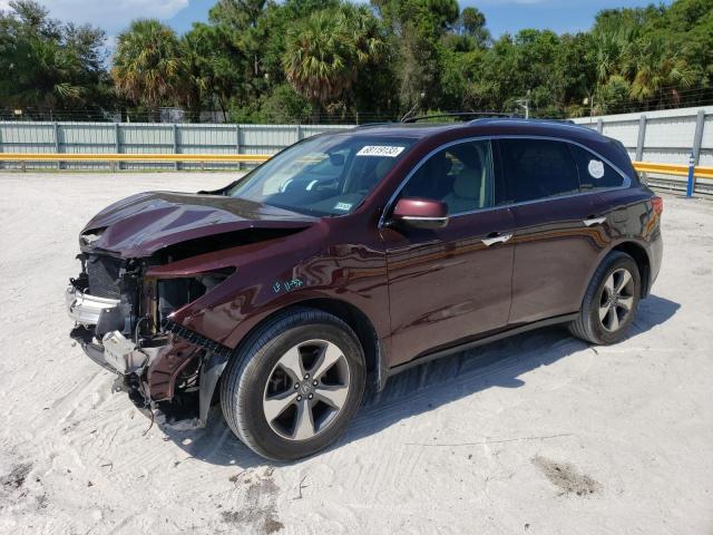 ACURA MDX 2015 5fryd4h29fb027923