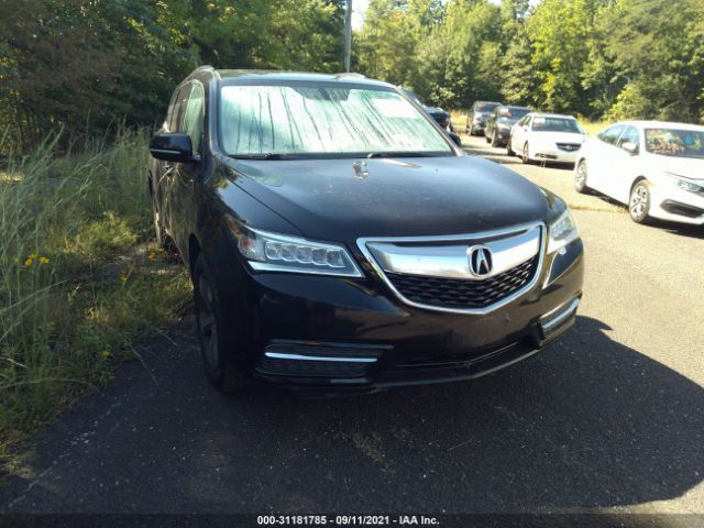 ACURA MDX 2016 5fryd4h29gb019306