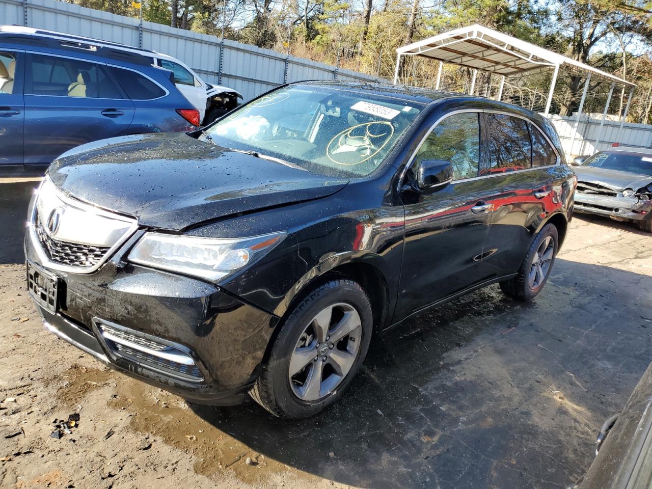 ACURA MDX 2014 5fryd4h2xeb015343