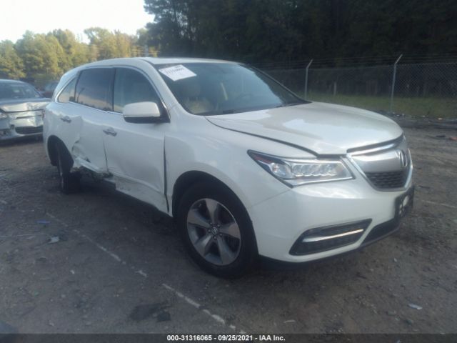 ACURA MDX 2014 5fryd4h2xeb017318