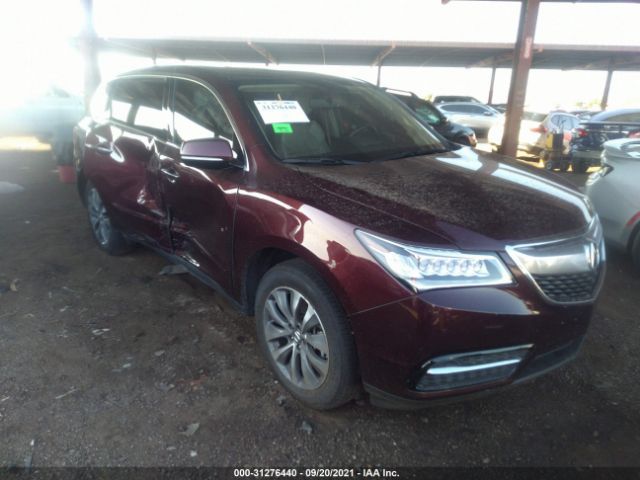 ACURA MDX 2015 5fryd4h2xfb024240