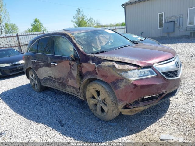 ACURA MDX 2016 5fryd4h2xgb023736