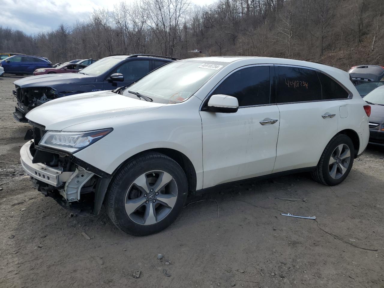 ACURA MDX 2016 5fryd4h2xgb059393