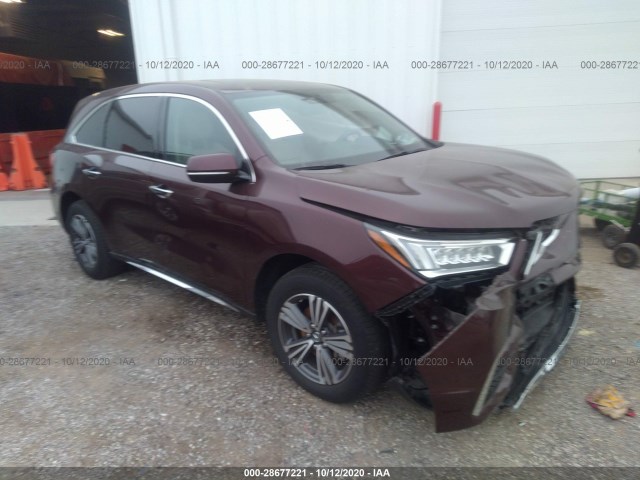 ACURA MDX 2017 5fryd4h33hb011454