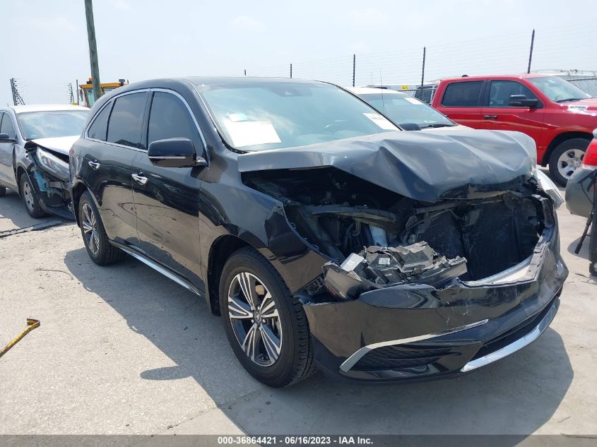 ACURA MDX 2017 5fryd4h36hb002358