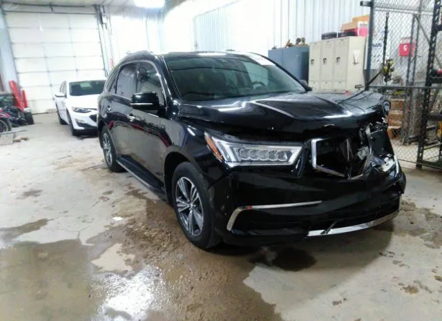 ACURA MDX 2017 5fryd4h36hb038289