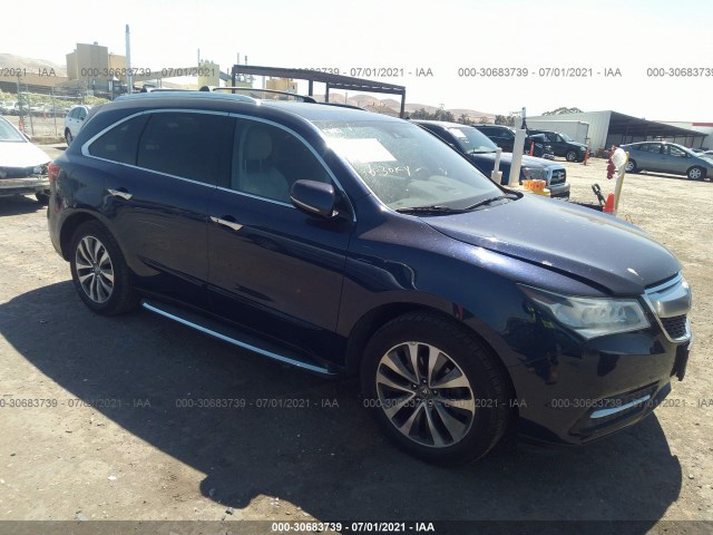 ACURA MDX 2014 5fryd4h40eb002926