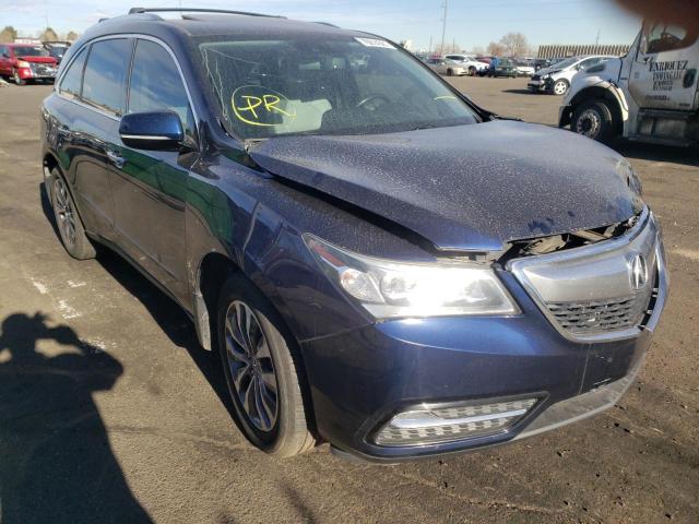 ACURA MDX TECHNO 2014 5fryd4h40eb004031