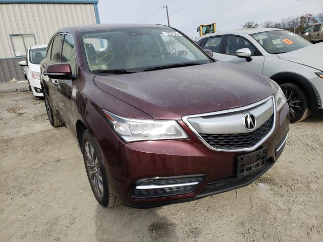 ACURA MDX TECHNO 2014 5fryd4h40eb009827