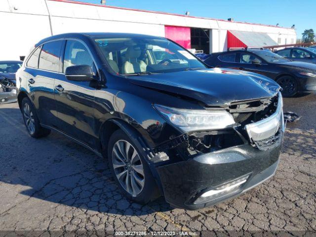 ACURA MDX 2014 5fryd4h40eb024487