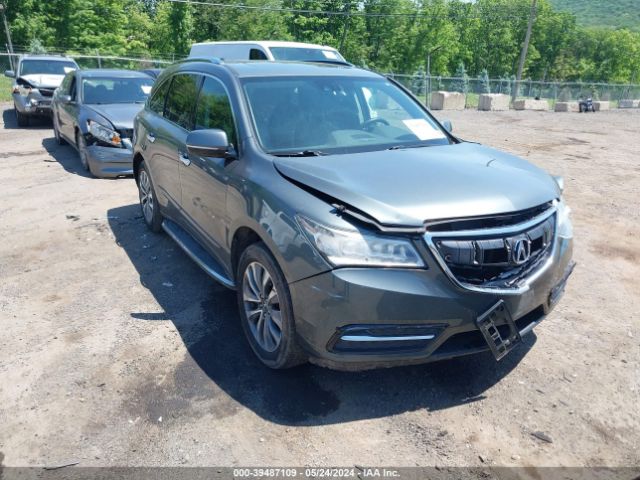 ACURA MDX 2015 5fryd4h40fb001602