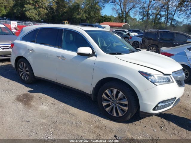 ACURA MDX 2015 5fryd4h40fb003530