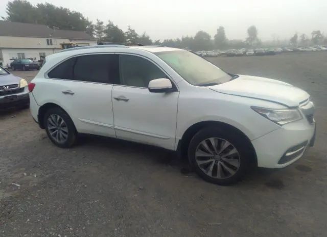 ACURA MDX 2015 5fryd4h40fb016326