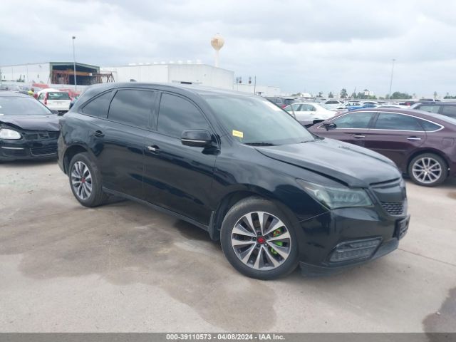 ACURA MDX 2016 5fryd4h40gb027764