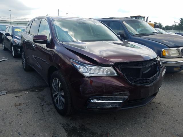 ACURA MDX TECHNO 2016 5fryd4h40gb044046