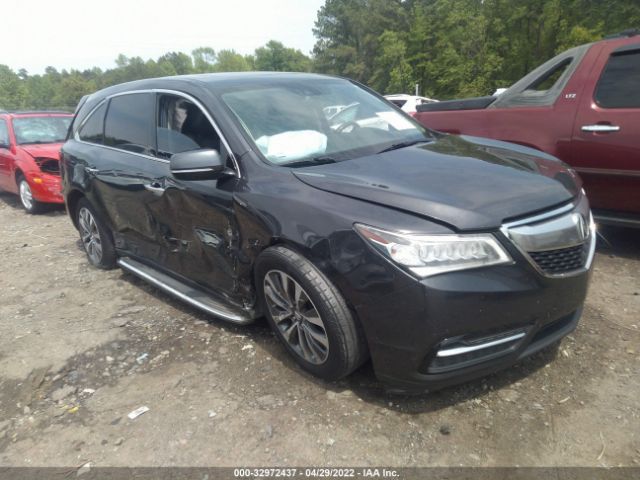 ACURA MDX 2016 5fryd4h40gb047836