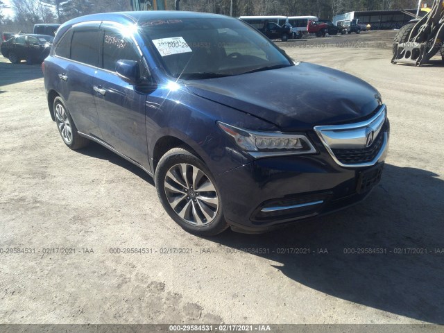 ACURA MDX 2016 5fryd4h40gb060862