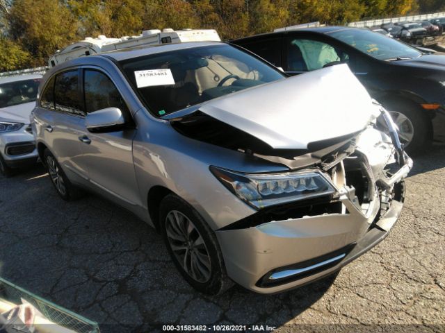 ACURA MDX 2014 5fryd4h41eb008444