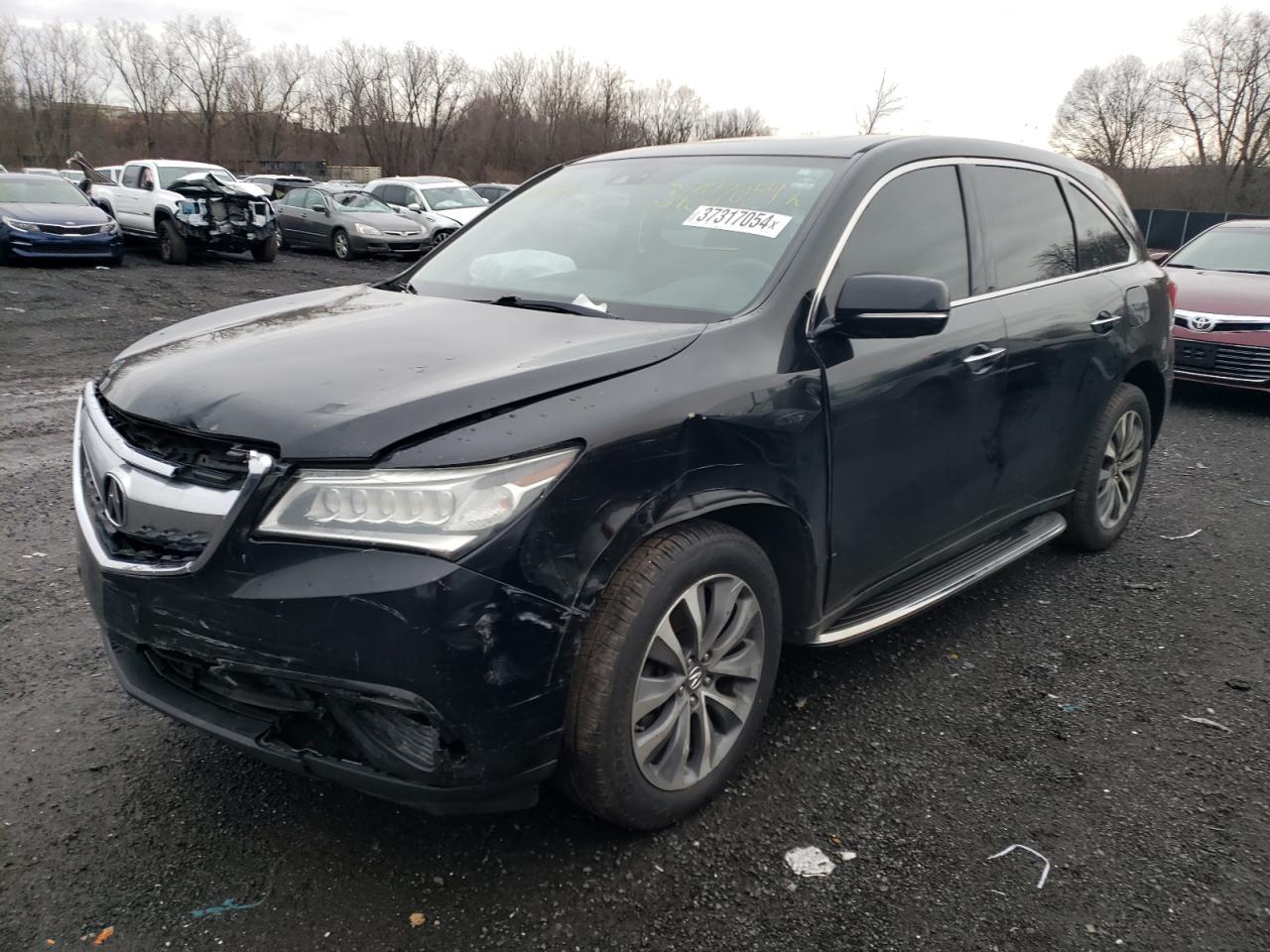 ACURA MDX 2014 5fryd4h41eb036969