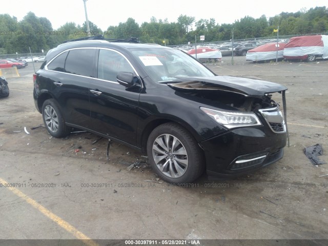 ACURA MDX 2015 5fryd4h41fb003830