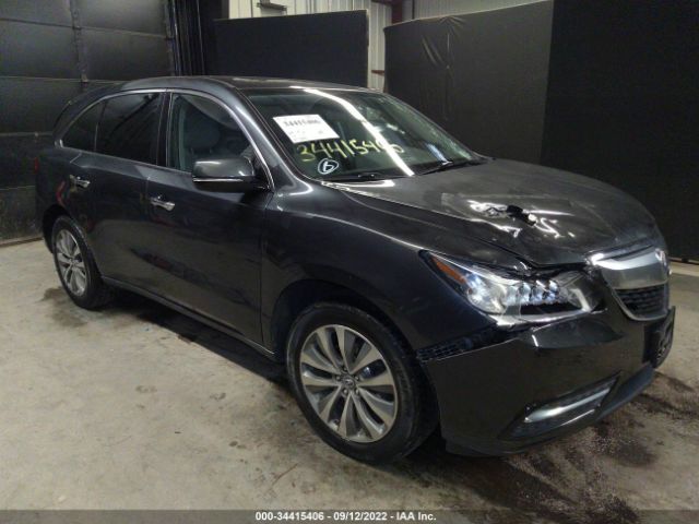 ACURA MDX 2015 5fryd4h41fb004167