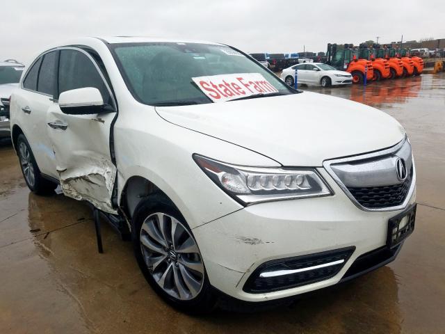 ACURA MDX TECHNO 2015 5fryd4h41fb012706