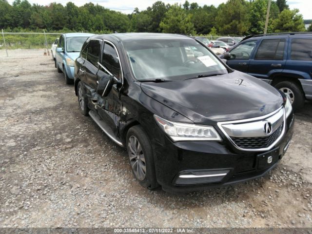 ACURA MDX 2015 5fryd4h41fb022748