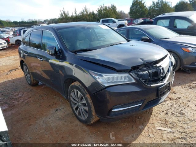 ACURA MDX 2015 5fryd4h41fb025455