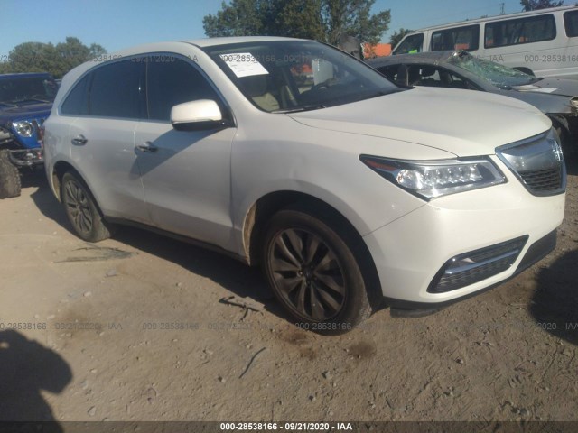 ACURA MDX 2015 5fryd4h41fb029666