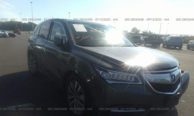 ACURA MDX 2015 5fryd4h41fb031627