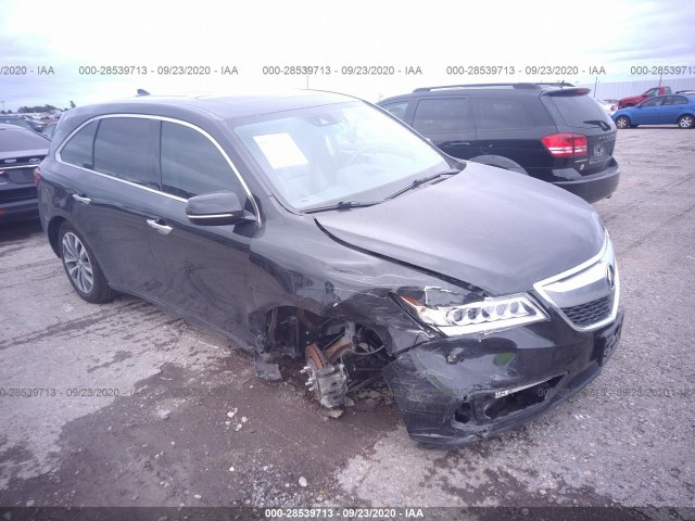 ACURA MDX 2016 5fryd4h41gb009533